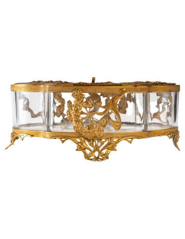 Caixa de Cristal e Bronze, Art...