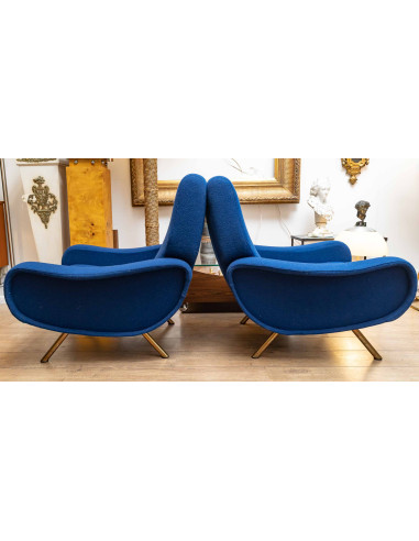 Paire de Fauteuils de Marco Zanuso.