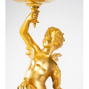 Bohemian crystal bowl, XIX w 2