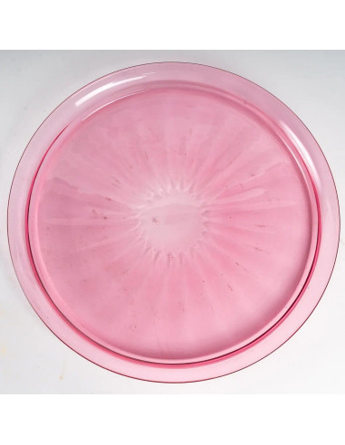 粉水晶餐具，19 世纪