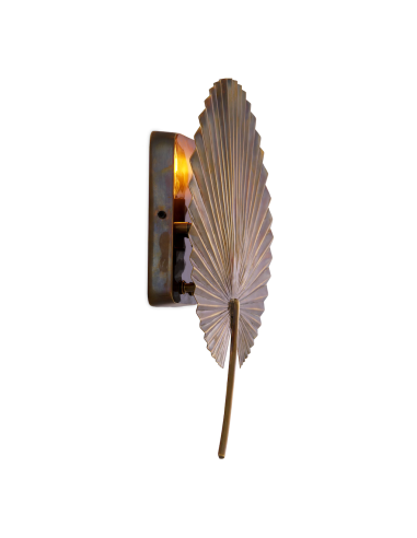 Lampe murale en laiton Oriental