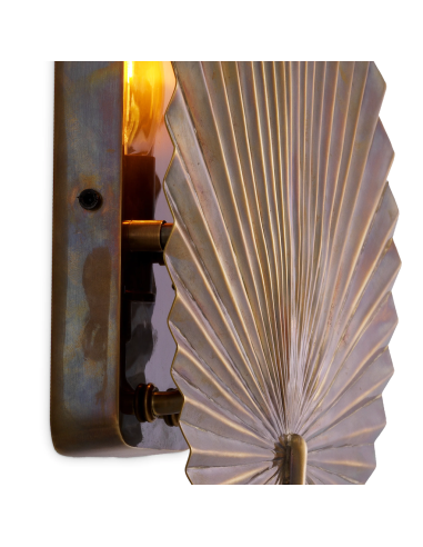 Lampe murale en laiton Oriental