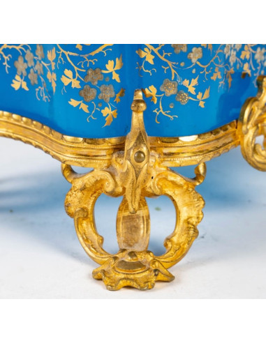 Coffret en opaline, XIXème siècle