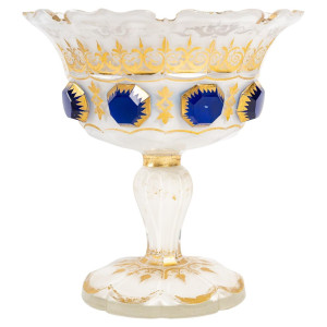 Taça Opalina do século XIX...