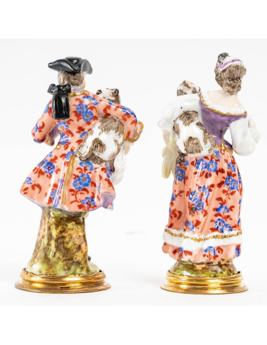 Para porcelanowych butelek na perfumy