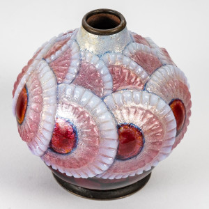 Enamelled vase by Camille... 2