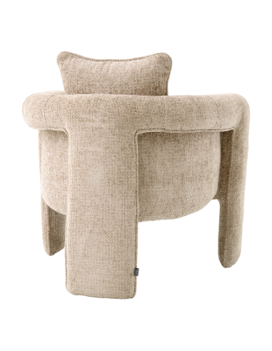 Stoffsessel Beige, Model Model Toto.