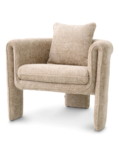 Stoffsessel Beige, Model Model Toto.
