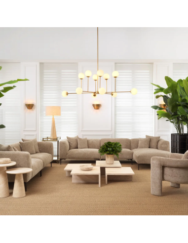 Ecksofa beige