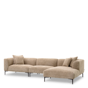 Sofá esquinero beige