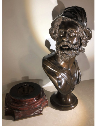 半身铜像，仿古，19 世纪
