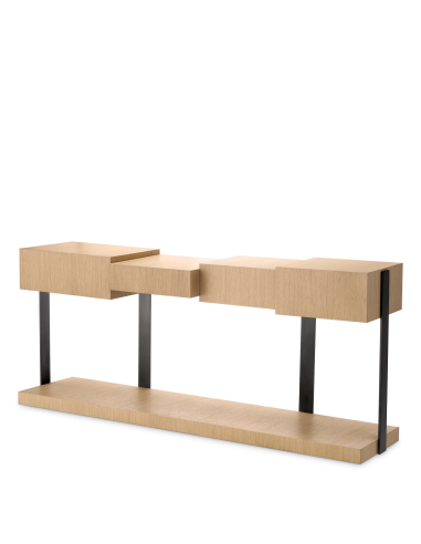 Table, Console en Placage de Chêne...
