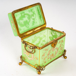 Caja de opalina verde,... 2