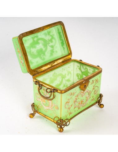 Groene Opaline doos, 19e eeuw