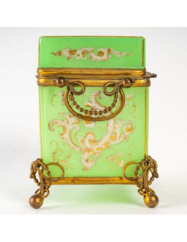 Groene Opaline doos, 19e eeuw