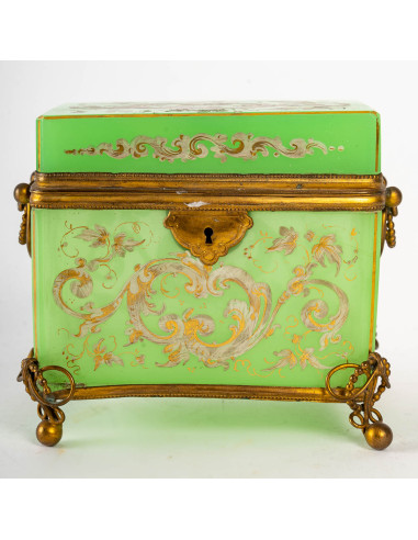 Groene Opaline doos, 19e eeuw