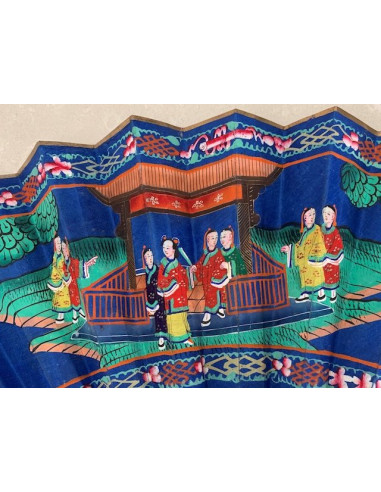 Leque, China, século XIX.