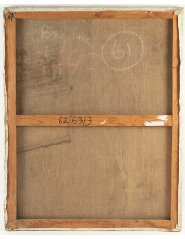 Paul Ackerman (1908-1981) Composición Óleo sobre lienzo.