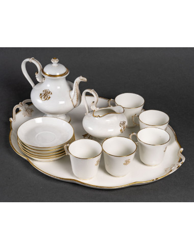 Porcelanowy serwis do kawy z Sèvres