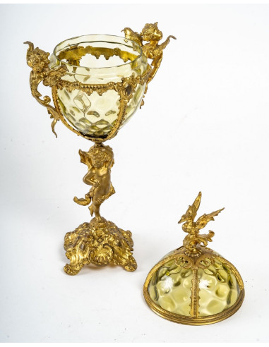 Egg forming a covered cup, Napoleon...