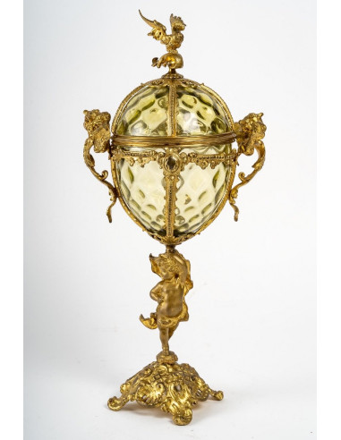 Egg forming a covered cup, Napoleon...
