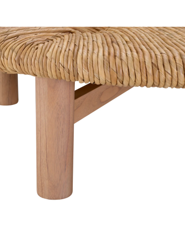 Coffee table Costello, natural sea rush