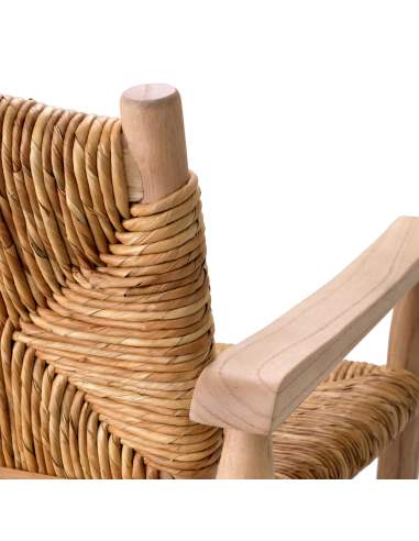 Fauteuil, Model "Eliott", Natuurlijke...