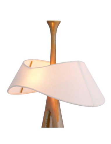 Lampe De Table "Gianfranco", Laiton