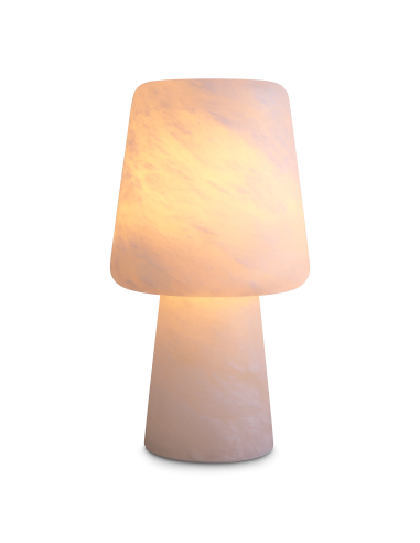 Melia" Alabaster Table Lamp