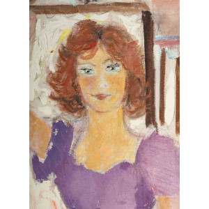 Pintura de una mujer, siglo XX 2