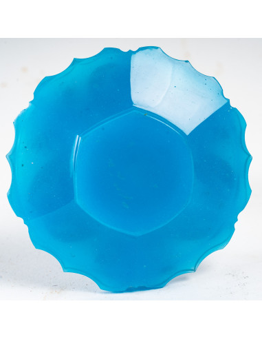 Blauwe Opaline Parfumfles, 19e eeuw