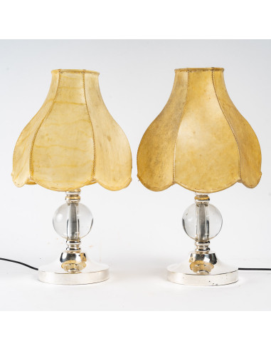 Paar Chevets-Lampen, 1930
