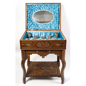 Orientalist Dressing Table, 19th Century Syrian Work 2