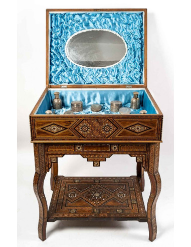 东方主义美发师，19世纪叙利亚作品