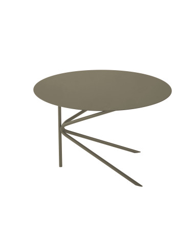 Petite Table Basse en Métal "Twin Peaks"
