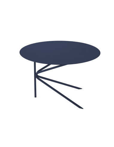 Petite Table Basse en Métal "Twin Peaks"