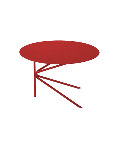Petite Table Basse en Métal "Twin Peaks"