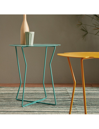 Table en Métal, Table d'Appoint,...
