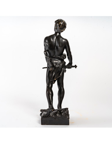 弗朗索瓦-拉乌尔-拉什的《持剑的战士铜像》（Bronze of a...