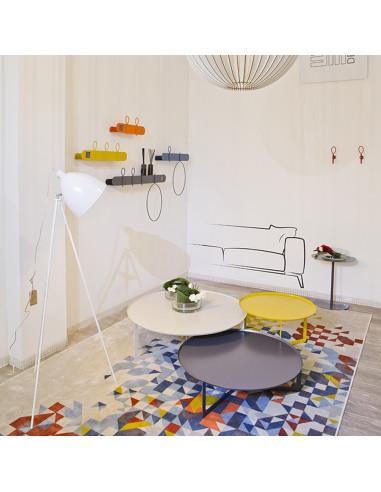 Round Metal Side Table or Coffee...