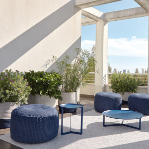 Round Metal Coffee Table D80 2