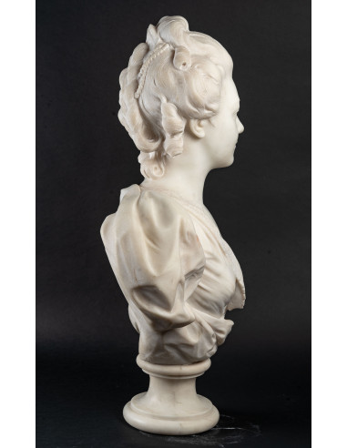 Important Carrara Marble Bust...