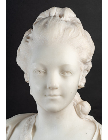Important Carrara Marble Bust...