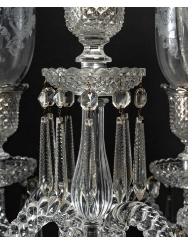 Par importante de Candelabros de Bacará