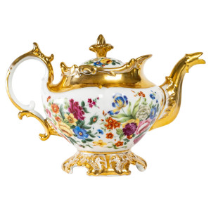 Tetera de porcelana...