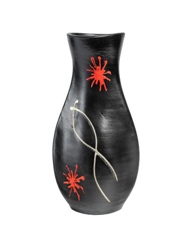 Painted Terracotta Vase, Design...