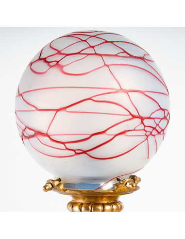 Jugendstil-Lampe mit österreichischen...