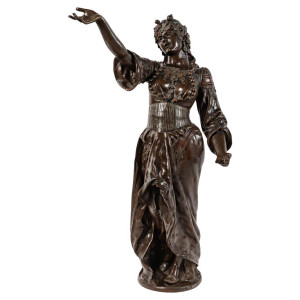Scultura antica in bronzo,...