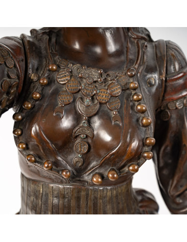 Antique Bronze Sculpture, Signed...