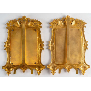 Paar verguld bronzen... 2